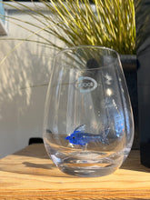 Load image into Gallery viewer, Shark Icon Stemless Wine Glass