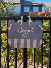 Load image into Gallery viewer, Classic Coastal Rope-Handle Newport, RI Tote