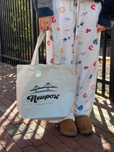 Load image into Gallery viewer, Newport Bridge Tote Bag