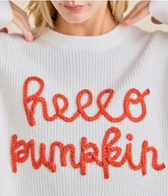 Load image into Gallery viewer, Hello Pumpkin Sweater