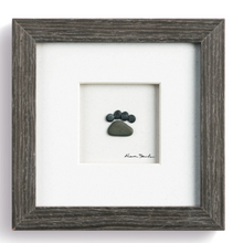 Load image into Gallery viewer, Sharon Nowlan's Paw Prints 6" Square Frame