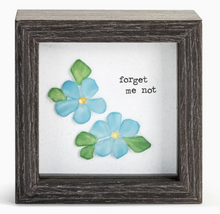 Load image into Gallery viewer, Forget Me Not Shadowbox