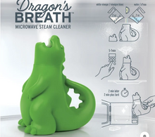 Load image into Gallery viewer, Dragon's Breath Microwave Steam Cleaner