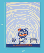 Load image into Gallery viewer, Wash Away Sins Tea Towel