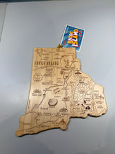 Load image into Gallery viewer, State of Rhode Island Cutting Board
