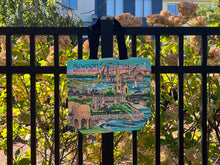 Load image into Gallery viewer, Colorful Newport Rhode Island Illustrated Tote
