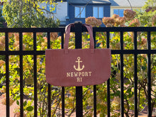 Load image into Gallery viewer, Newport Rhode Island Anchor Totes
