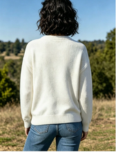Load image into Gallery viewer, Marine Lobster Jacquard Knit Sweater Fall Winter Pullover
