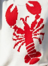 Load image into Gallery viewer, Marine Lobster Jacquard Knit Sweater Fall Winter Pullover

